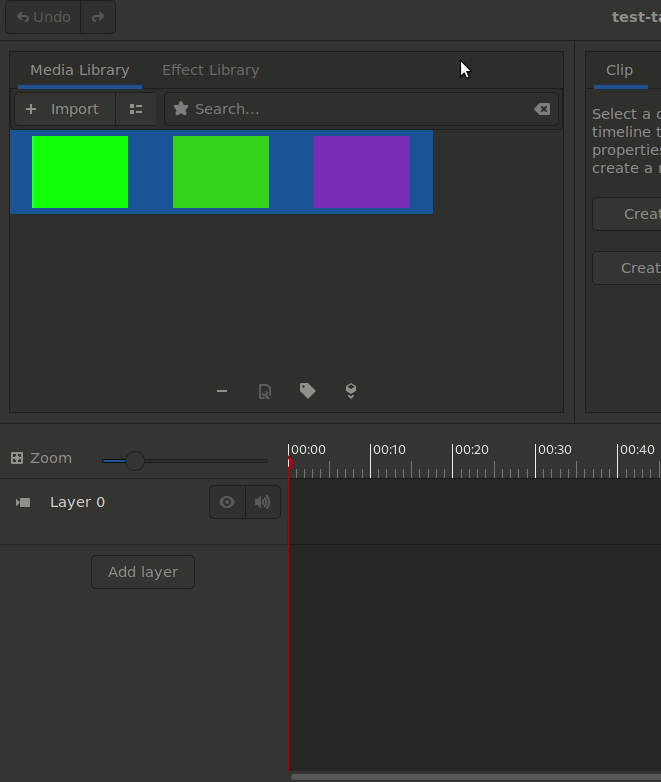 Filtering clips based on tags