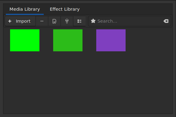 medialibrary before the introudction of new action bar