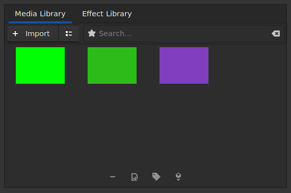 medialibrary after the introduction of new action bar