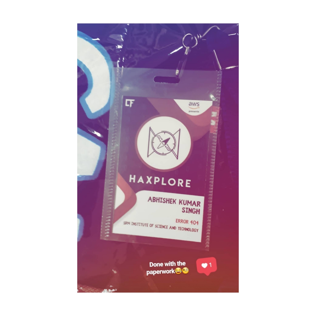 haxplore id card